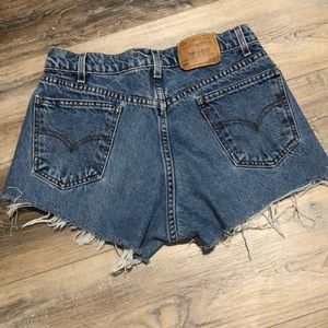 Vintage Orange Tab Cutoff Levi’s  Sz 30